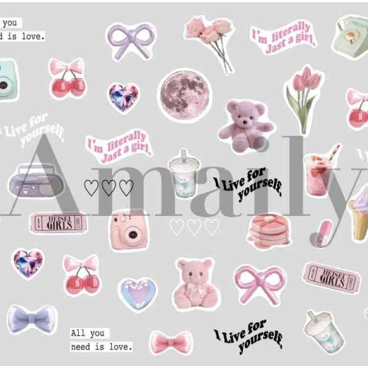 Amaily No.3-45 夢かわステッカー