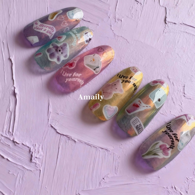 Amaily No.3-45 夢かわステッカー