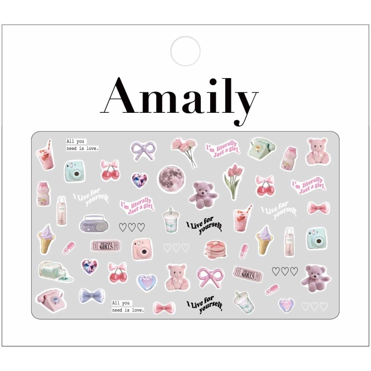 Amaily No.3-45 夢かわステッカー