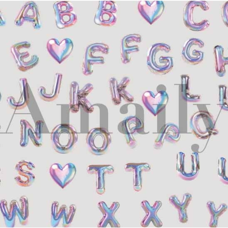 Amaily No.4-18 フォント(バルーン)