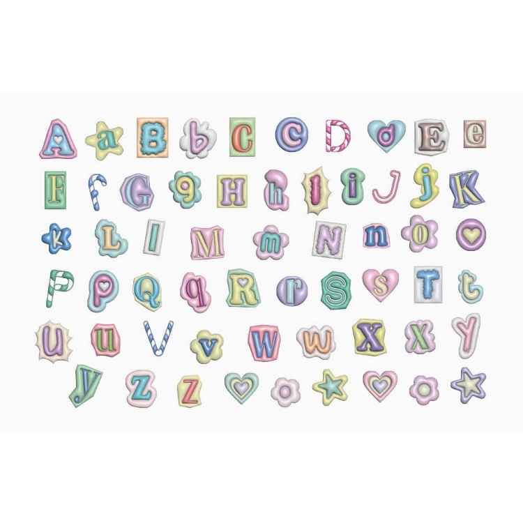 Amaily No.4-19 フォント1