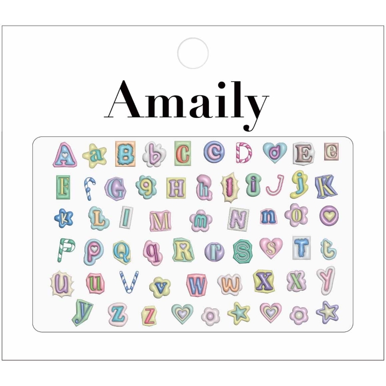 Amaily No.4-19 フォント1