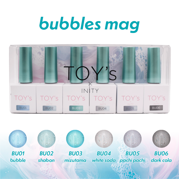 TOY’s × INITY バブルスマグコレクション 6色セット