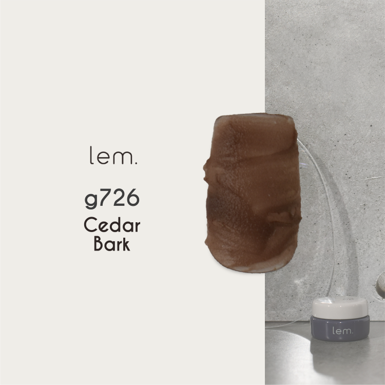 lem. アーススクラブジェル g726 シダー・バーク