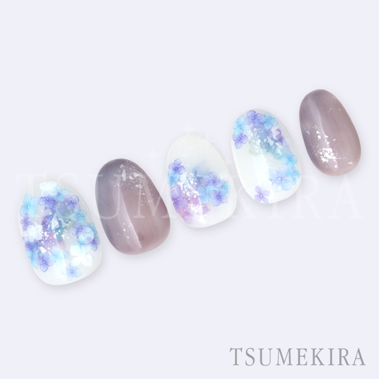 TSUMEKIRA NN-AJI-005 紫陽花パステル