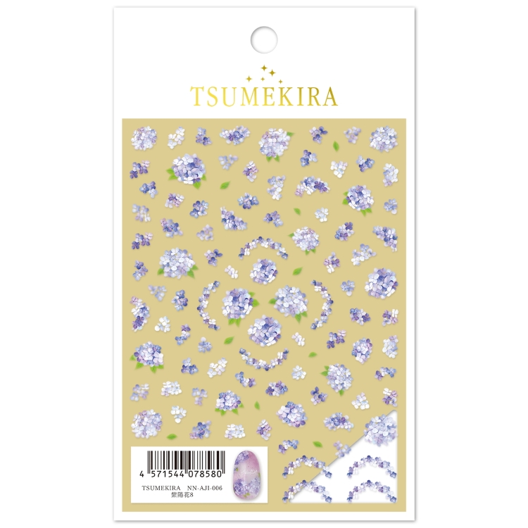 TSUMEKIRA NN-AJI-006 紫陽花8