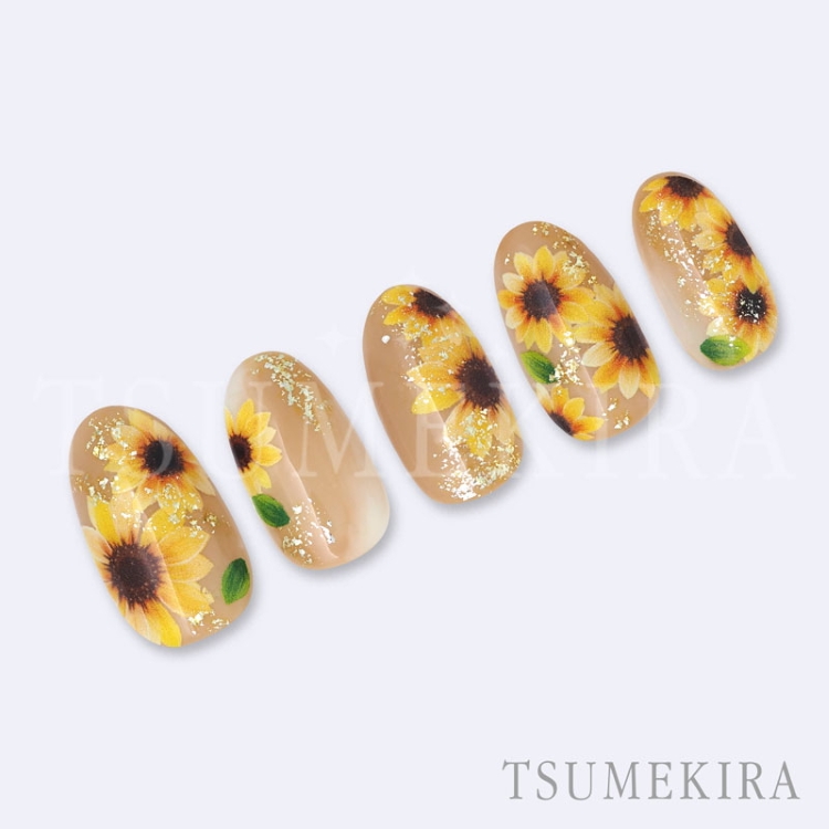TSUMEKIRA NN-HDE-001 ひまわり でか