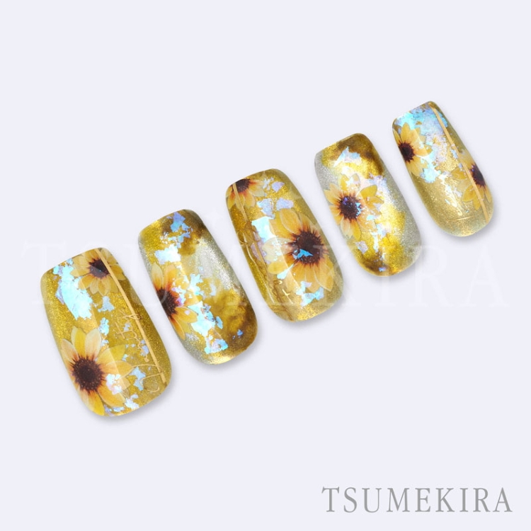 TSUMEKIRA NN-HDE-001 ひまわり でか