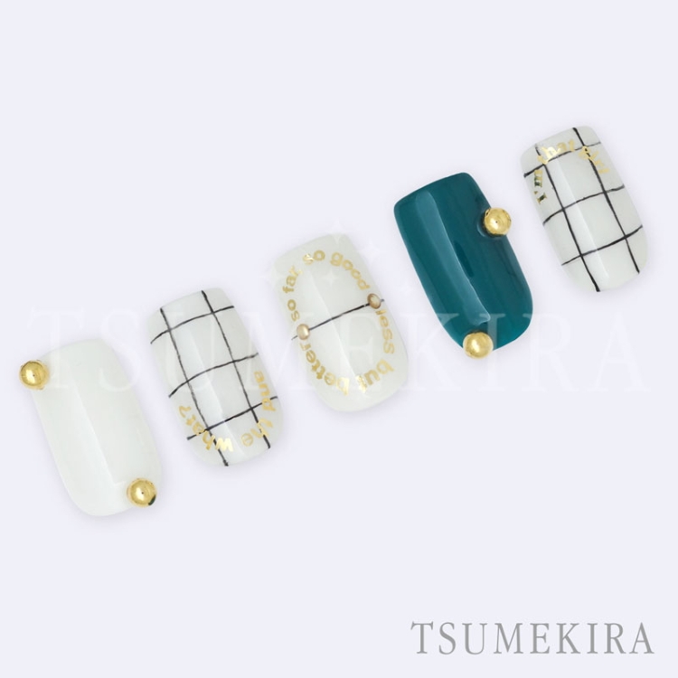 TSUMEKIRA SG-HAR-004 AKI HARASHIMAプロデュース Arc text gold(ジェル専用)