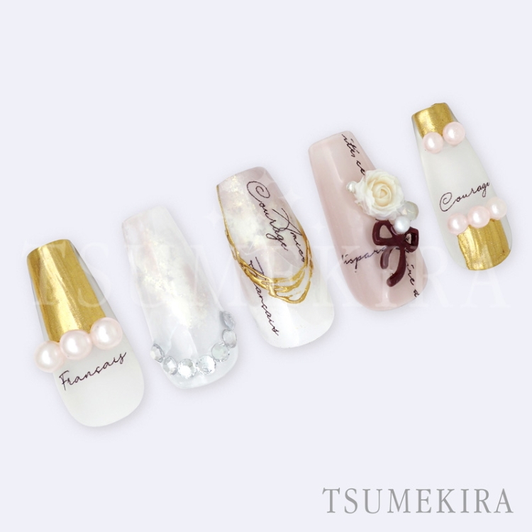 TSUMEKIRA NN-EFK-025 effrontee kyoko プロデュース Amuse-bouche ダークブラウン