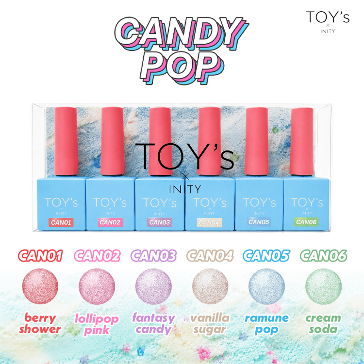 TOY’s × INITY キャンディーポップマグ 6色セット