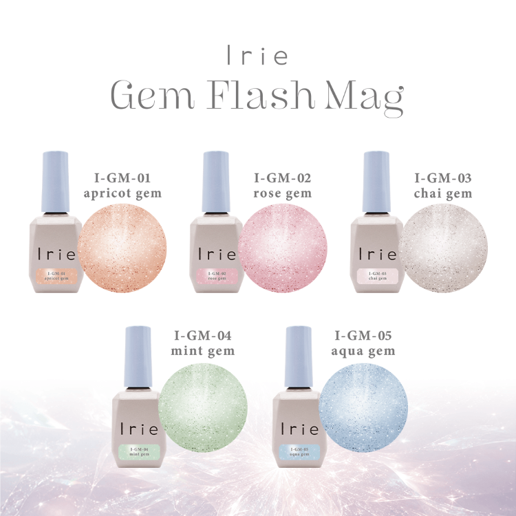 Irie ジェムフラッシュマグ ５色セット