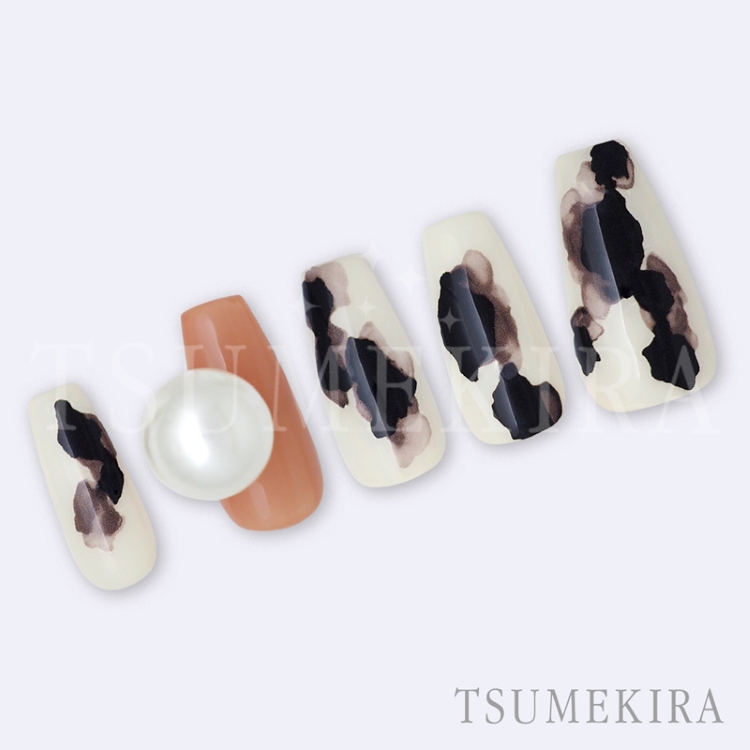 TSUMEKIRA NN-MGN-016 MEGU NAIL プロデュース MEGUニュアンスインク BLACK