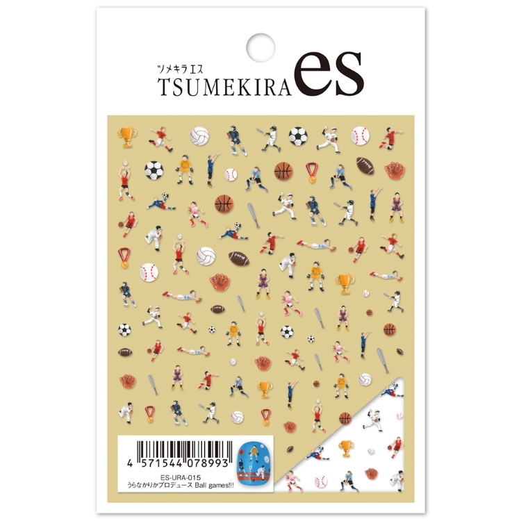 TSUMEKIRA es ES-URA-015 うらなかりかプロデュース Ball games!!!