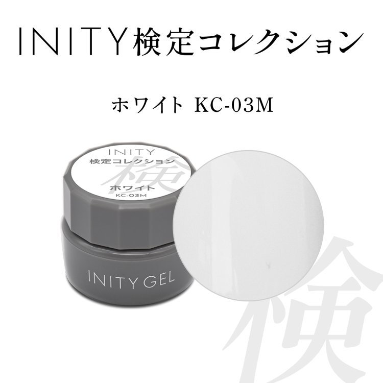 INITY 検定コレクション カラージェル ホワイト