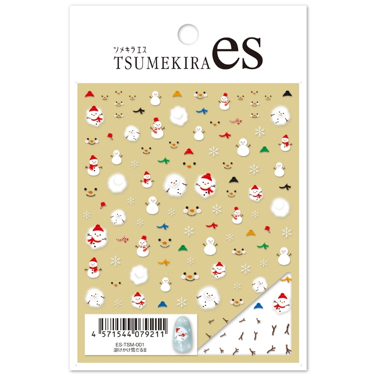 TSUMEKIRA ES-TSM-001 es溶けかけ雪だるま