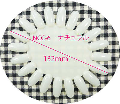 BEAUTY NAILER ラウンドカラーチャート NCC-6 ナチュラル