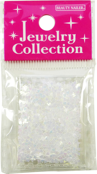 取扱終了 BEAUTY NAILER Jewelry Collection JC-21 パステルパールホワイト (三角形2.0)