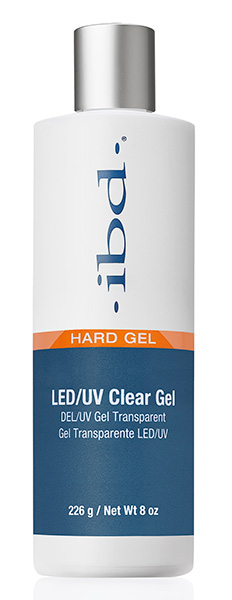 2本 IBD UV クリアジェル 226 g / 8 oz Clear Gel