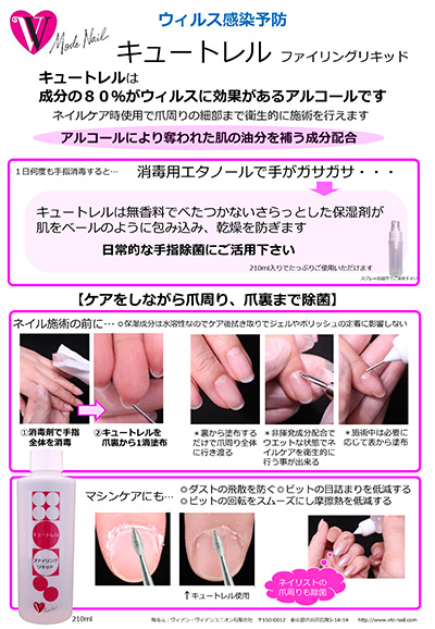 Mode Nail キュートレル ファイリングリキッド