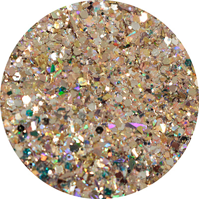 お取り寄せ MATIERE シャイン MIXグリッター 六角ホログラム ゴールド