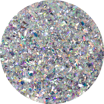 お取り寄せ MATIERE シャイン MIXグリッター ランダムカット ペールブルー