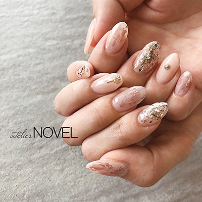 取扱終了 NOVEL ラデンシャンパン グリッター 1108 | Nail Labo Online