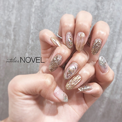 NOVEL マローネ グリッター 1110 | Nail Labo Online Shop ネイルラボ