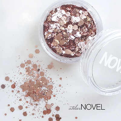 NOVEL ブラウニーピンク グリッター 1111 | Nail Labo Online Shop