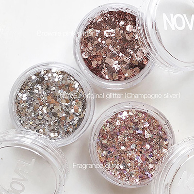 NOVEL ブラウニーピンク グリッター 1111 | Nail Labo Online Shop