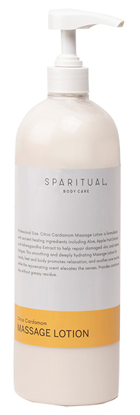 お取り寄せ SPARITUAL シトラス カルダモン マッサージローション 976ml