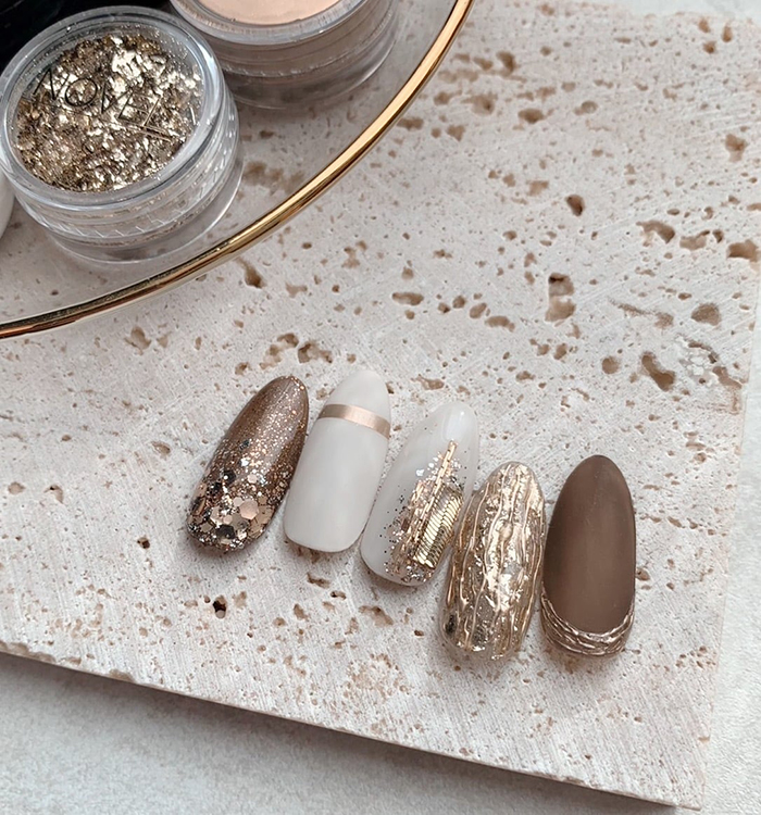 NOVEL スパークリングシャンパンクラッシュ | Nail Labo Online Shop