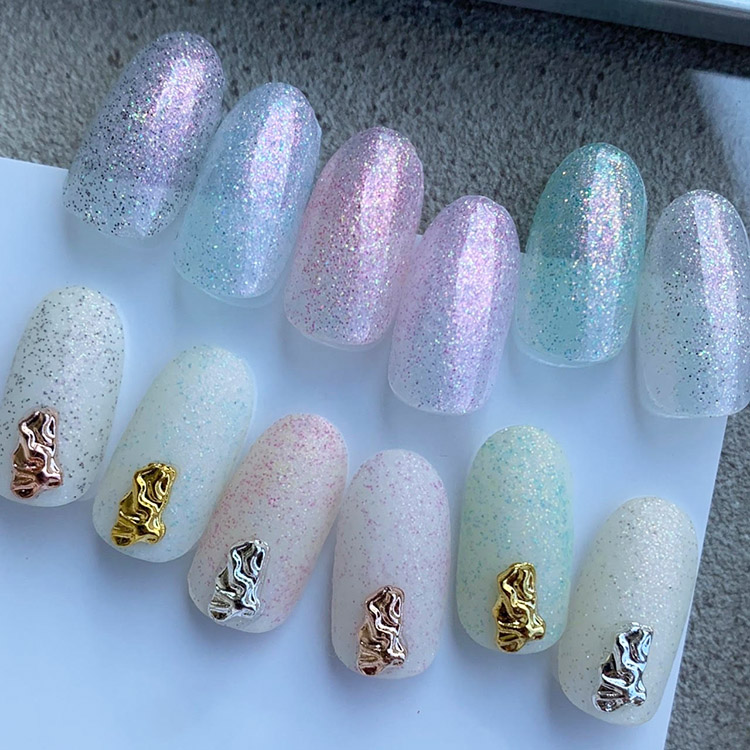 ファッションなデザイン 取扱終了 ネイルパフェ カラージェル 2g CA1 キャンディシルバー Nail Color Nail Polish