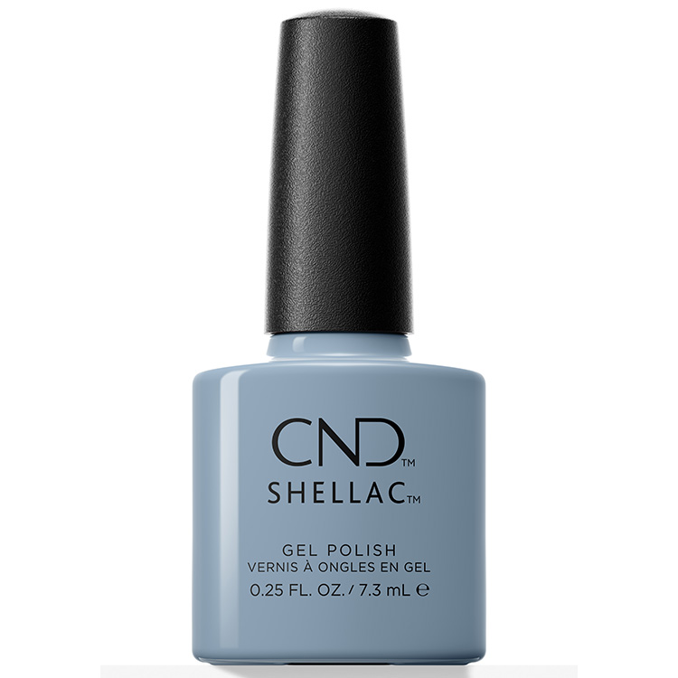 CND シェラック カラーコート 7.3ml 432 フロスティドシーグラス
