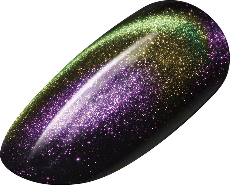 生産終了 KOKOIST ドラゴンズアイ 5Dジェル 2.5g  D-02 パープル×ゴールド