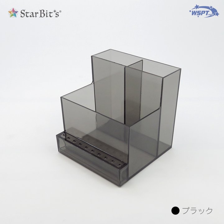 お取り寄せ StarBits byWSPTJAPAN ネイルマシンスタンド ビットスタンド付 クリアブラック