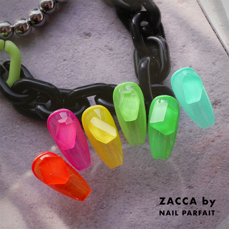ZACCA by ネイルパフェ カラージェル V6 ビビッドラグーン 2g