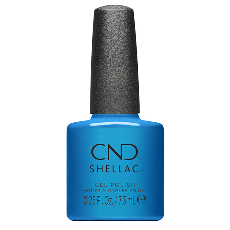 CND シェラック カラーコート 7.3ml 451 ワッツ オールド イズ ブルー アゲイン