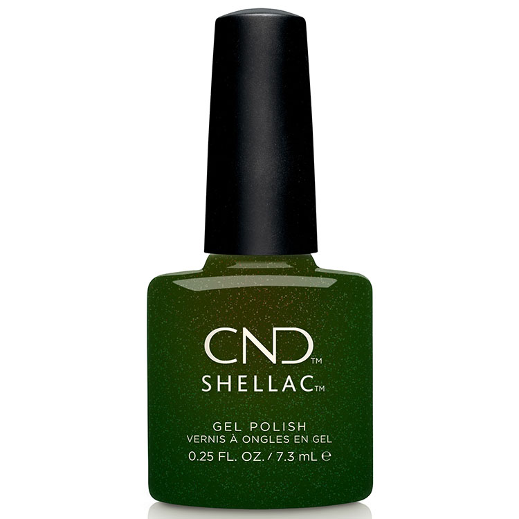 CND シェラック カラーコート 7.3ml 455 フォーエバー グリーン