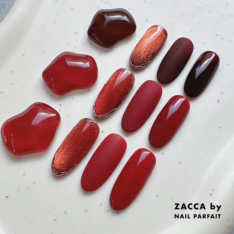 ZACCA by ネイルパフェ カラージェル Tint1情熱のポピー2g