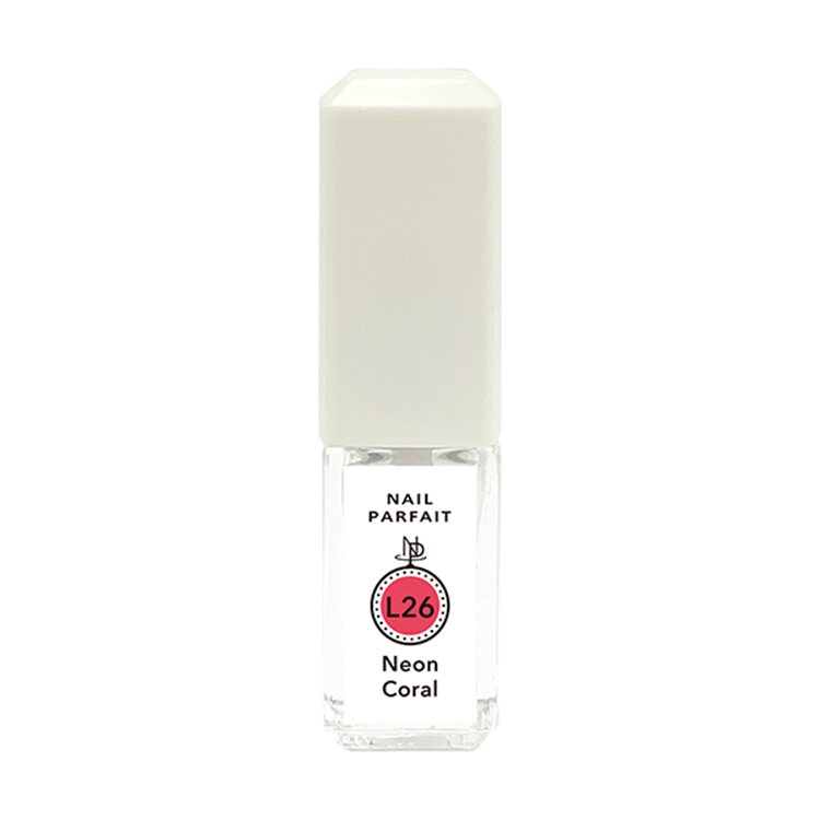 ネイルパフェ カラーインク L26ネオンコーラル | Nail Labo