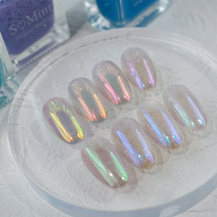 SMint easy nuance ink glitter green purple(グリッターグリーン