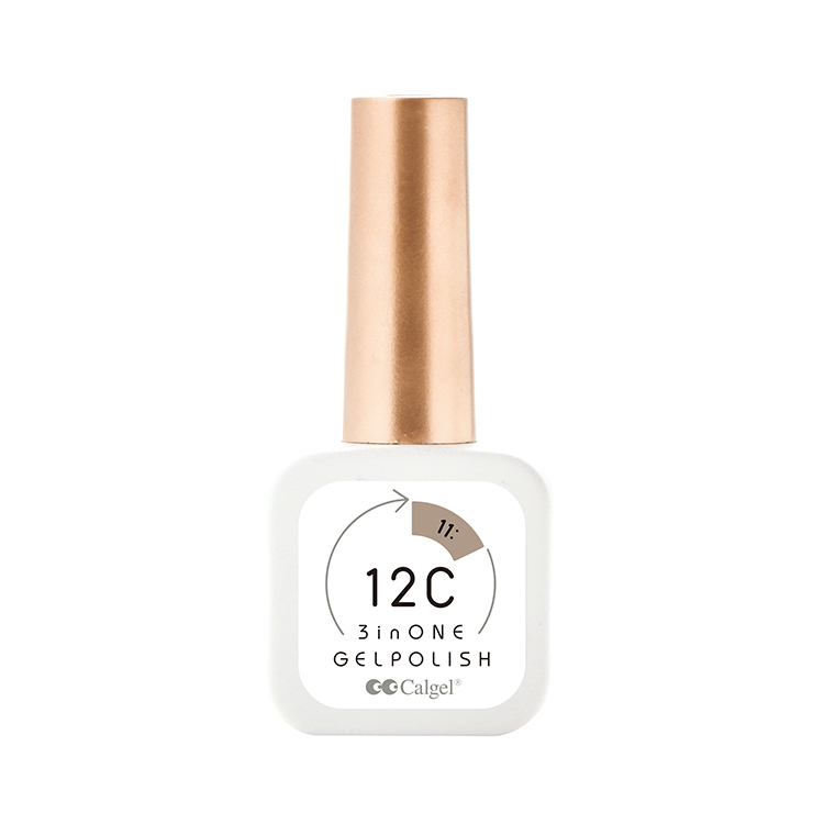 期間限定 CalGel 12C ノンワイプ スリーインワン ジェルポリッシュ11デザート イーズ ドギー8mL