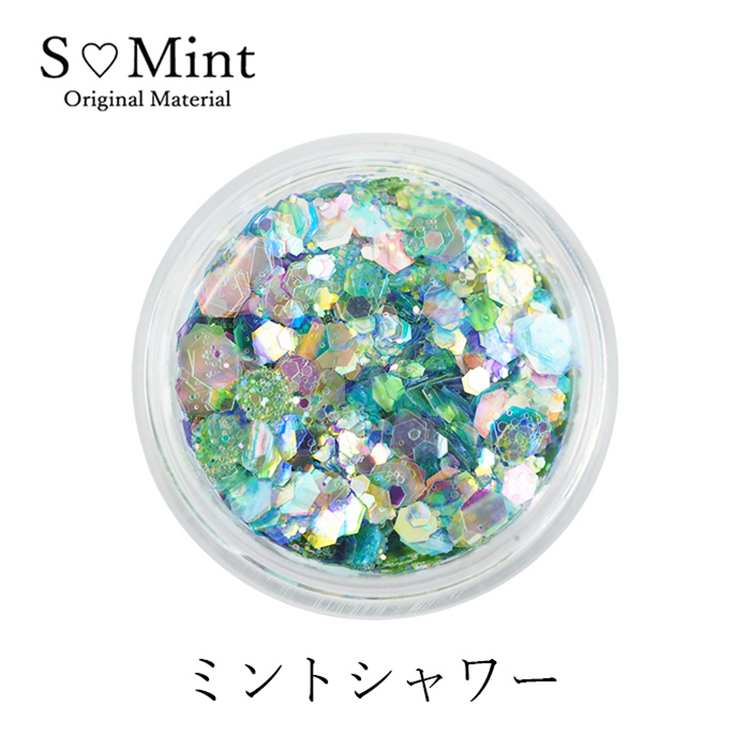 SMint オーロラホログラム mint shower(ミント シャワー)
