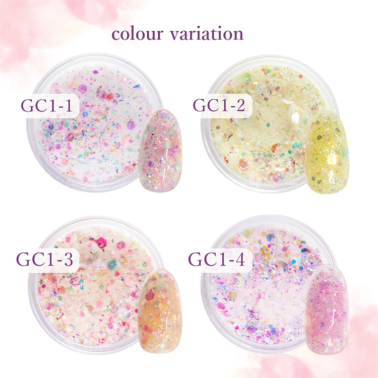 SMint Acrylic Powder グリッターコレクション1 GC1-1