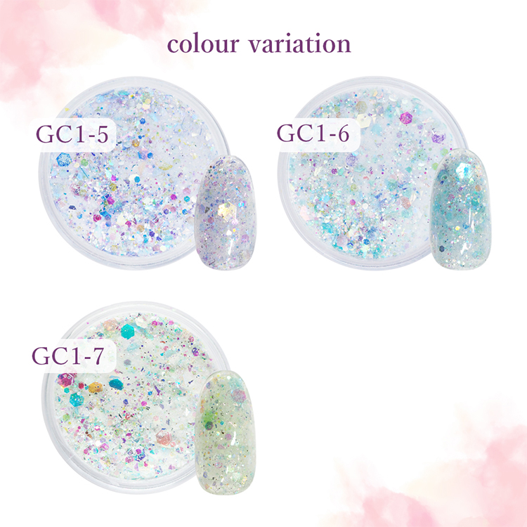 SMint Acrylic Powder グリッターコレクション1 GC1-2