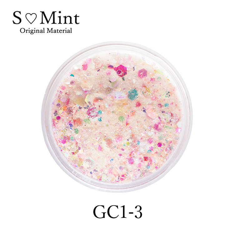 SMint Acrylic Powder グリッターコレクション1 GC1-3