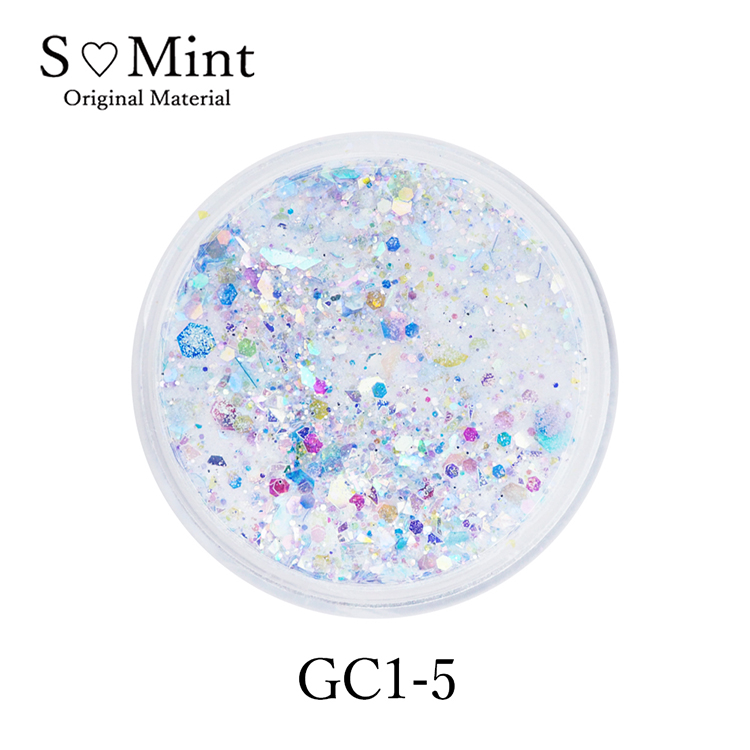 SMint Acrylic Powder グリッターコレクション1 GC1-5