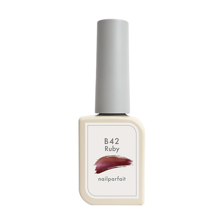 ネイルパフェ アドバンスカラージェル B42 ルビー 7mL