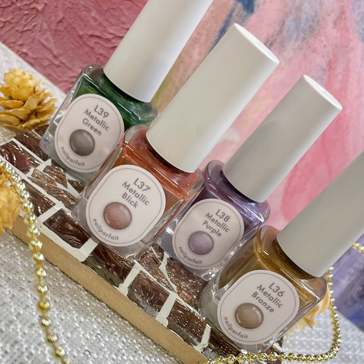 ネイルパフェ カラーインク L36 メタリックブロンズ 5mL